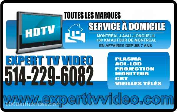 Réparation téléviseurs Montréal