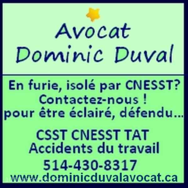 En furie & isolé? Dominic Duval Avocat 
