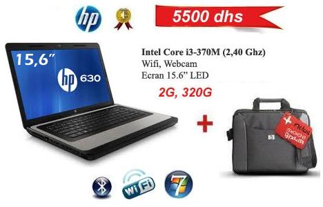 Pc portable HP 630 i3/RAM 2G/HDD 320G