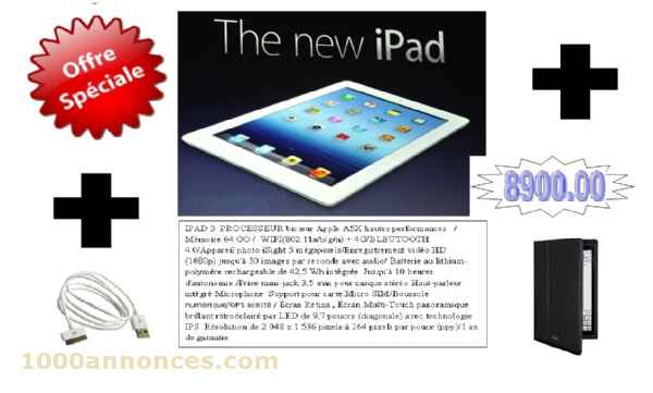 La nouvelle IPAD3