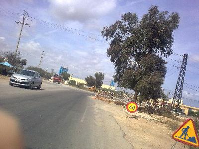 Vente terrain industriel de 1H à dar Bouazza 