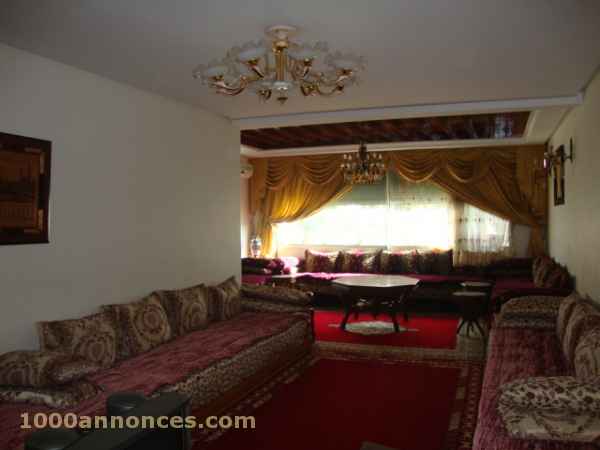 Appartement meublé a louer a El wifaq,Rabat