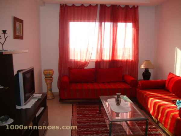 Appartement meublé a louer a Harhoura