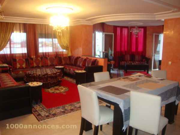 Appartement meublé a louer a Hay Riad,Rabat
