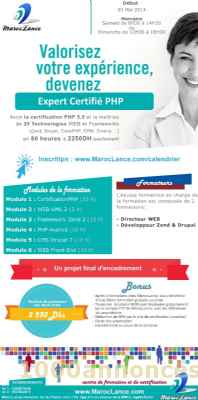 Nouvelle session: Pack Expert-PHP [80 Heures 