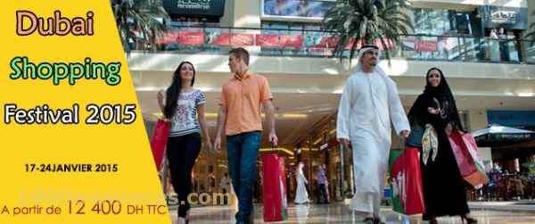 DUBAI shopping  17-24JANVIER 2015