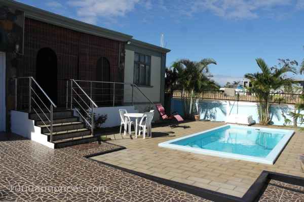 Flic en Flac à louer magnifique villa meublée