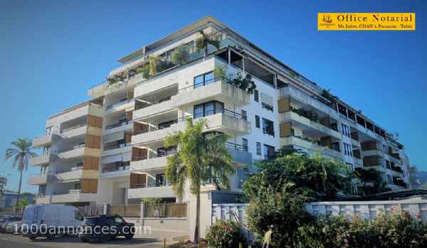 PAPEETE - BEL APPARTEMENT DE TYPE 3 DANS LA R
