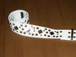 Jolie ceinture blanche 