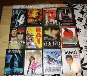 Lot de 12 DVD 