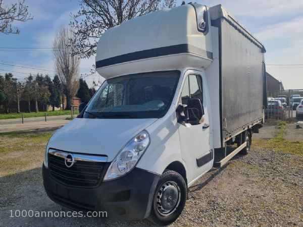 Opel Movano Caisse avec bâche élévateur 2017