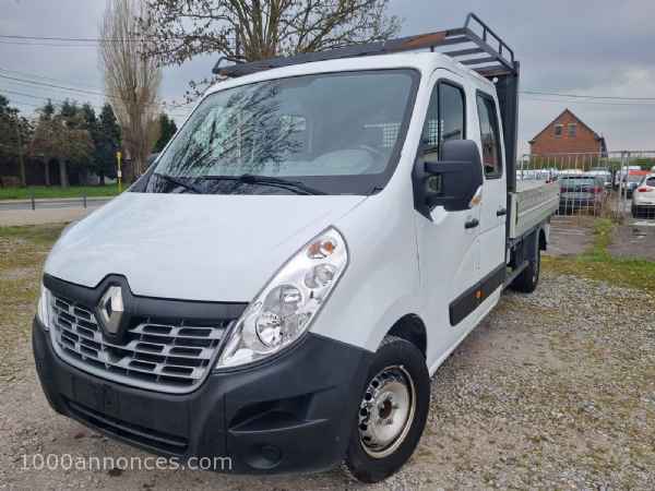 Renault Master benne pick up double cabine 7p