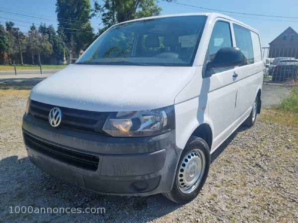 Vw Transporter T5 2012 double cabine 6places 